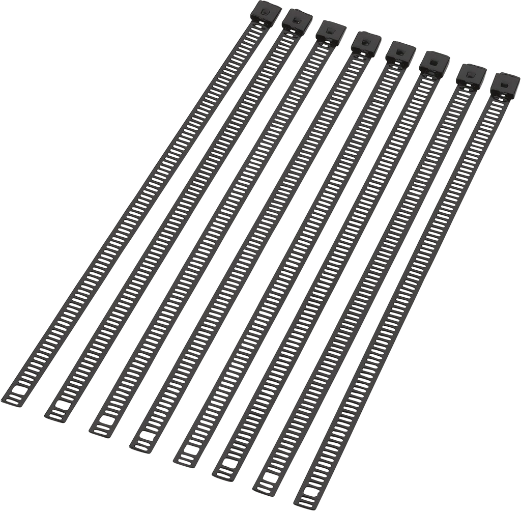 Moose Offroad Cable Tie - Black - 14" - 8 Pack 304-0516 - Side View