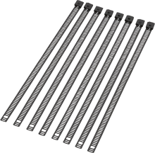 Load image into Gallery viewer, Moose Offroad Cable Tie - Black - 14" - 8 Pack 304-0516 - Side View