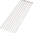Load image into Gallery viewer, Moose Offroad Cable Tie - Silver - 14" - 8 Pack 304-0515 - Main Product View