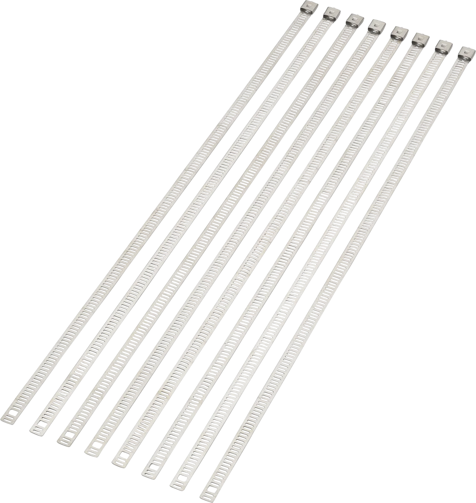 Moose Offroad Cable Tie - Silver - 14" - 8 Pack 304-0515 - Main Product View