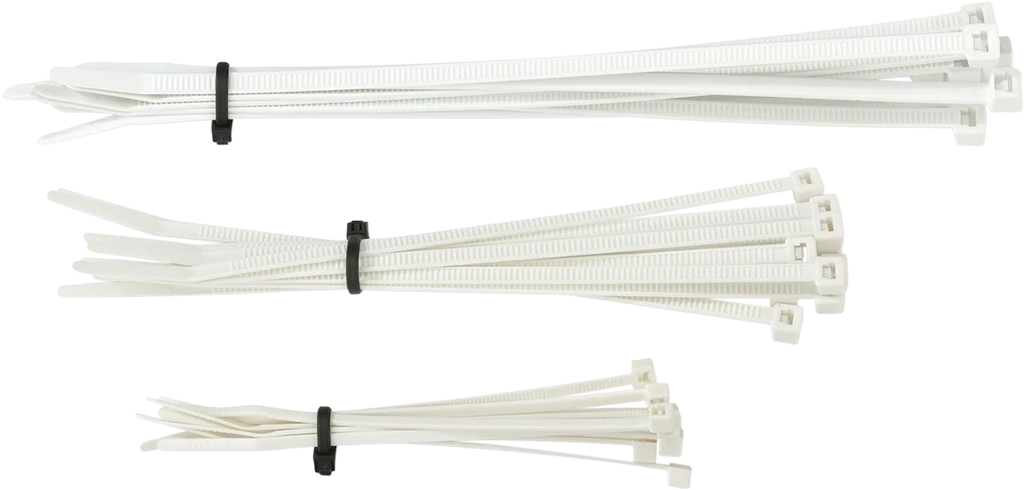 Moose Offroad Cable Ties - White - 30-Pack 303-4689 - Main Product View