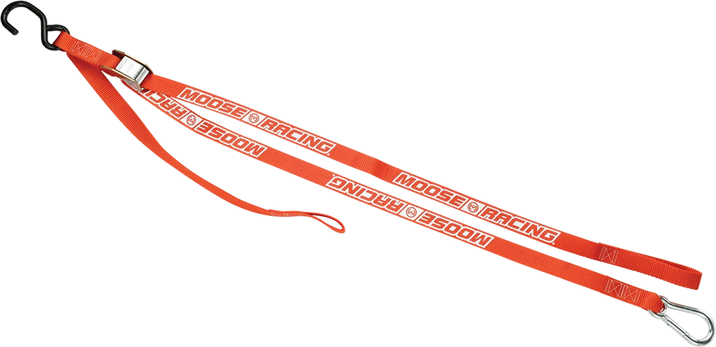 Moose Offroad Carabiner Tie-Down - Orange 3920-0357 - Main Product View