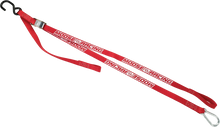 Load image into Gallery viewer, Moose Offroad Carabiner Tie-Down - Red 3920-0355 - Main Product View