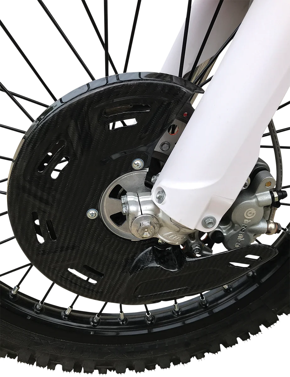 Moose Offroad Carbon Disc Cover UDG-S - Side View