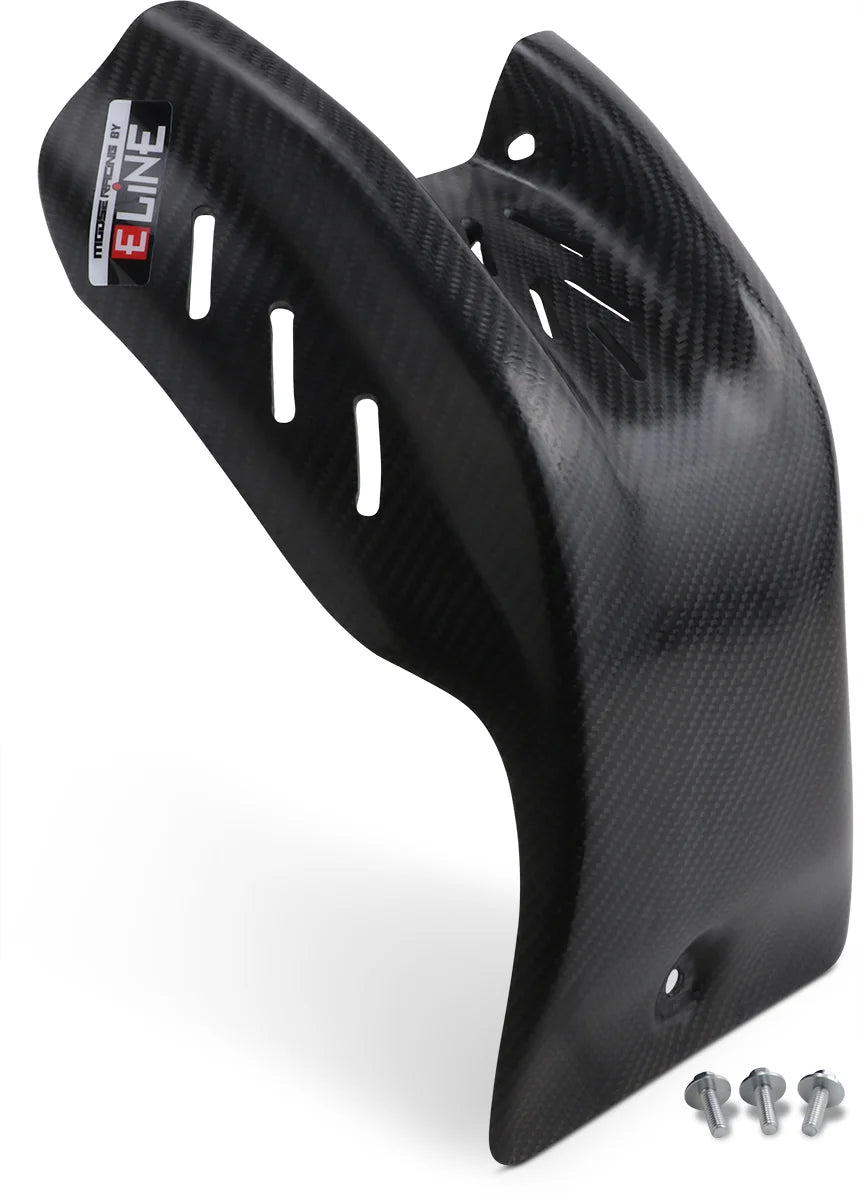Moose Offroad Carbon Fiber Skid Plate - MSP25023 fits Gas Gas / Husqvarna / Ktm - Detail View