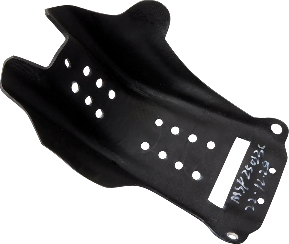 Moose Offroad Carbon Fiber Skid Plate - MSP25023C fits Gas Gas / Husqvarna / Ktm - Side View