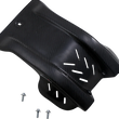 Load image into Gallery viewer, Moose Offroad Carbon Fiber Skid Plate - MSP45019T fits Gas Gas / Husqvarna / Ktm - Side View
