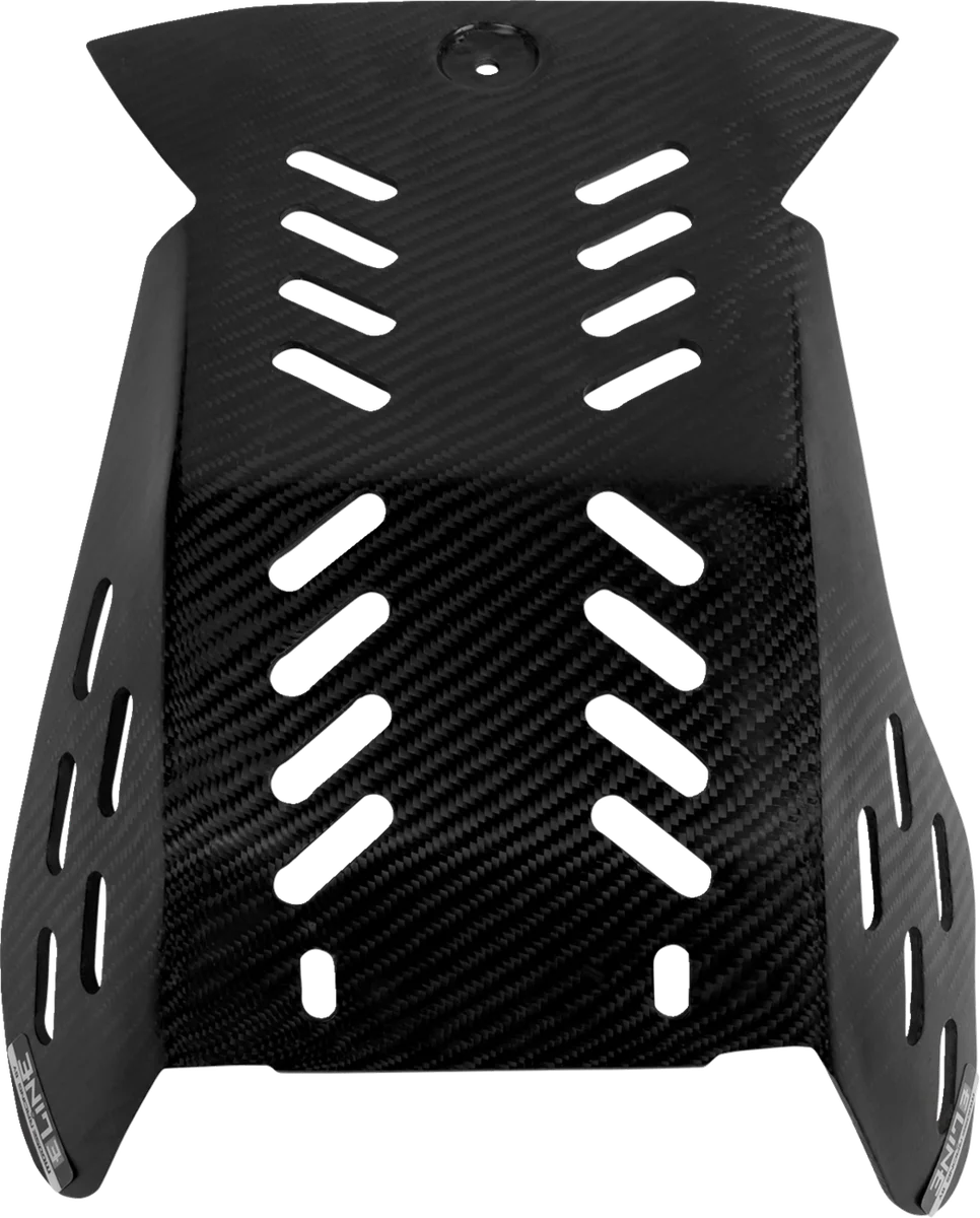 Moose Offroad Carbon Fiber Skid Plate - SSP3004T fits Sherco - Back View