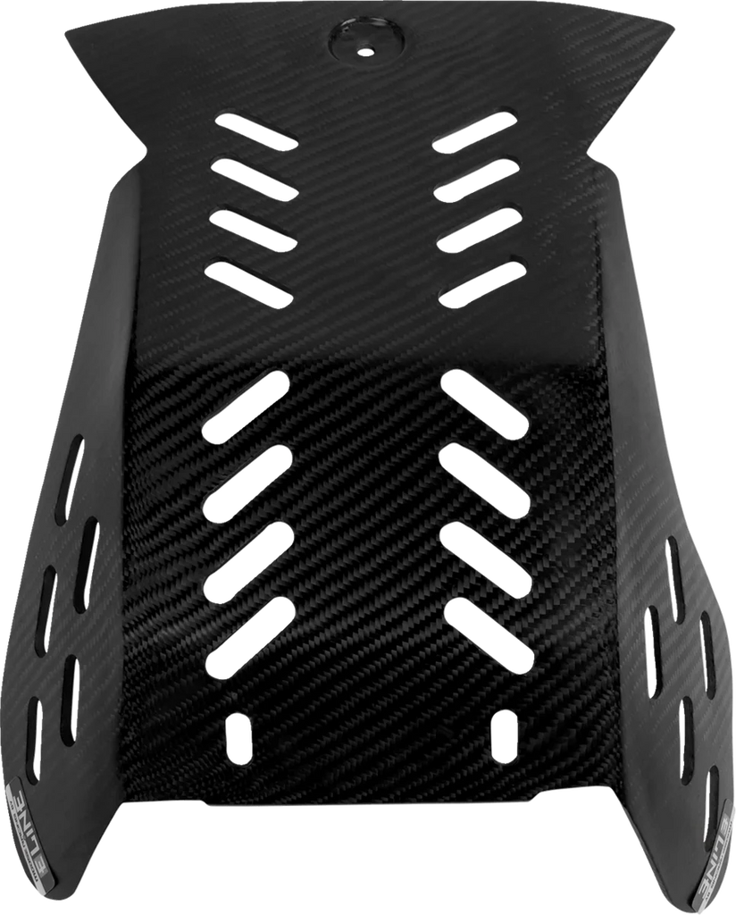 Moose Offroad Carbon Fiber Skid Plate - SSP3004T fits Sherco - Back View