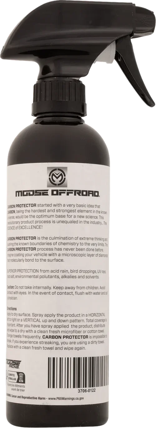 Moose Offroad Carbon Protector - 16 US fl oz. - Spray Bottle MORGC250616 - Side View