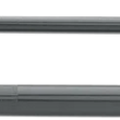 Load image into Gallery viewer, Moose Offroad Carbon Steel 7/8" Handlebar - ATV High - Gray H31-6263GR - Side View