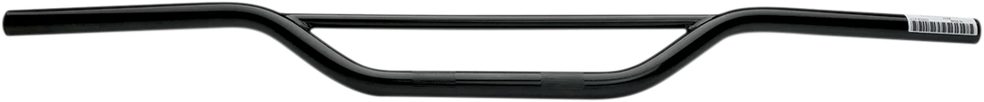 Moose Offroad Carbon Steel 7/8" Handlebar - YZ - Matte Black H31-4033MB - Side View