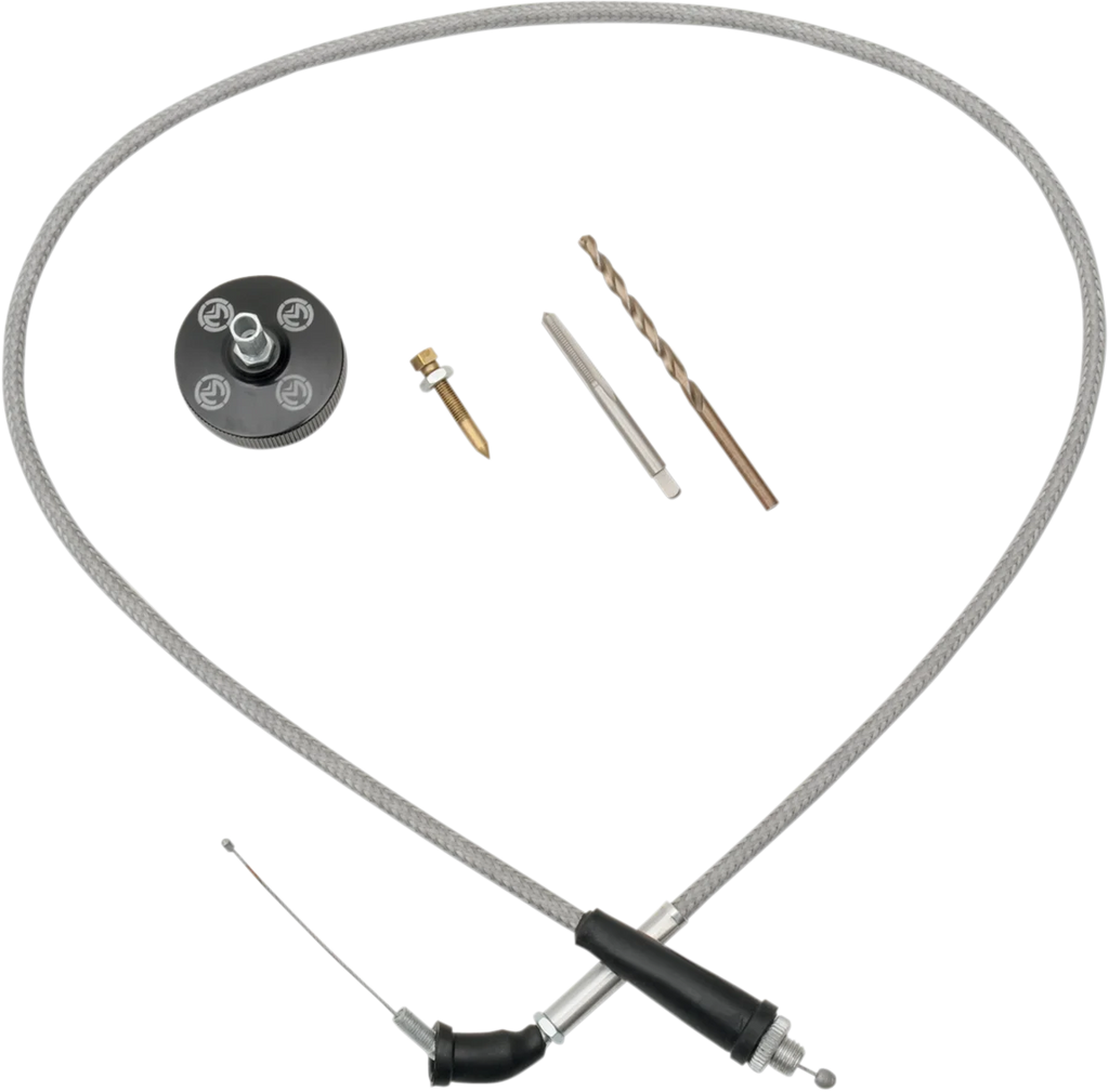 Moose Offroad Carburetor Cap Kit - Black - Yamaha 33-CRB01-BLK - Main Product View
