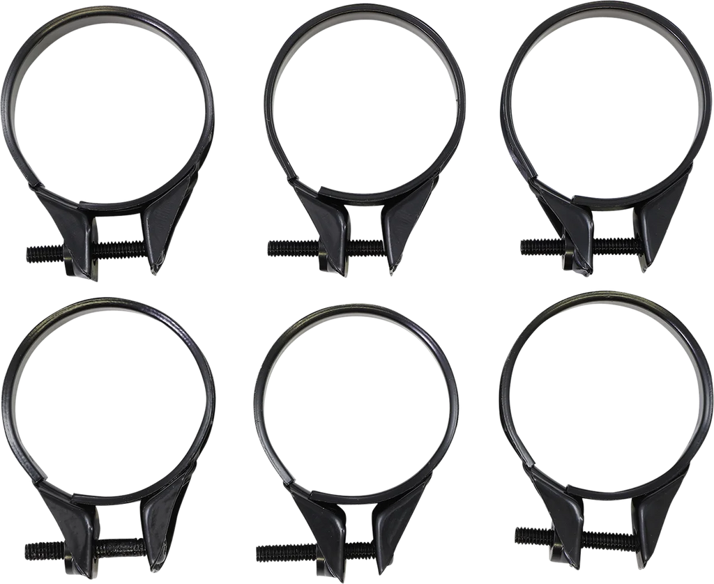 Moose Offroad Carburetor Clamps - 35-38 mm - 6-Pack 110-1038 - Main Product View