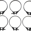 Load image into Gallery viewer, Moose Offroad Carburetor Clamps - 55-58 mm - 6-Pack 110-1058 - Main Product View
