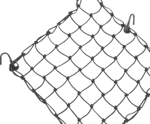 Load image into Gallery viewer, Moose Offroad Cargo Net - Adjustable - 15" x 15" - Black 50152-NM - Side View