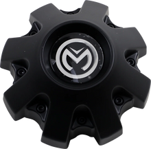 Load image into Gallery viewer, Moose Offroad Center Cap - Replacement - 399X Wheel - Black Matte C399MB-MO - Main Product View