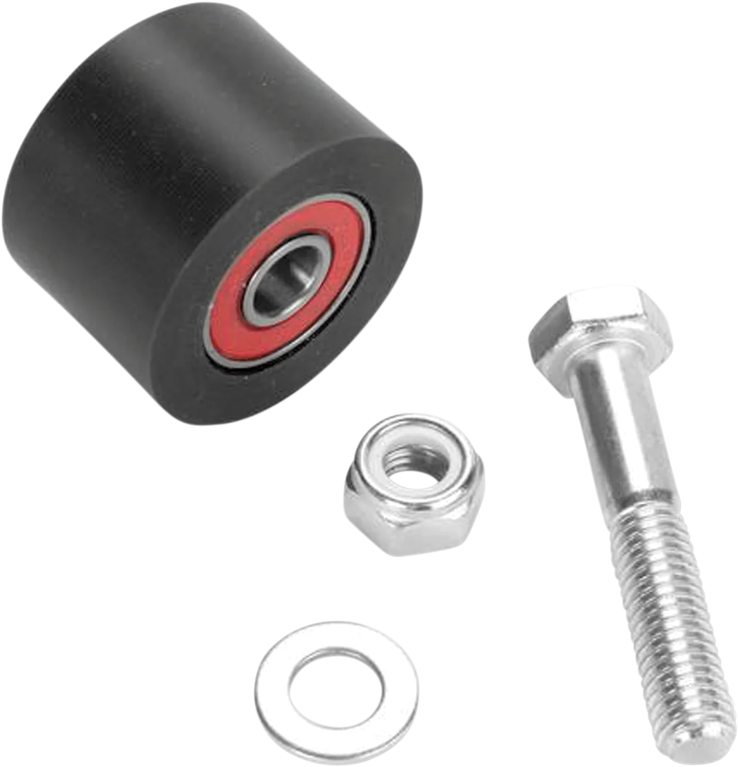 Moose Offroad Chain Roller - 43 mm x 24 mm - Black - Honda/Yamaha 79-5007 - Side View