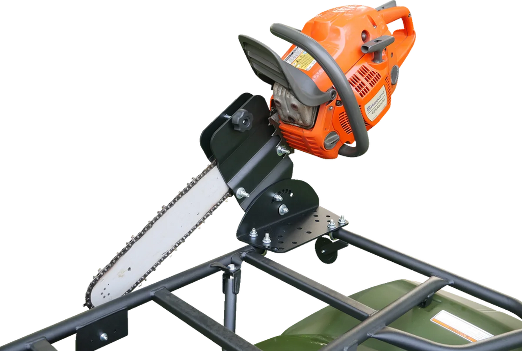 Moose Offroad Chain Saw Holder - ATV 5001PF - Installation View