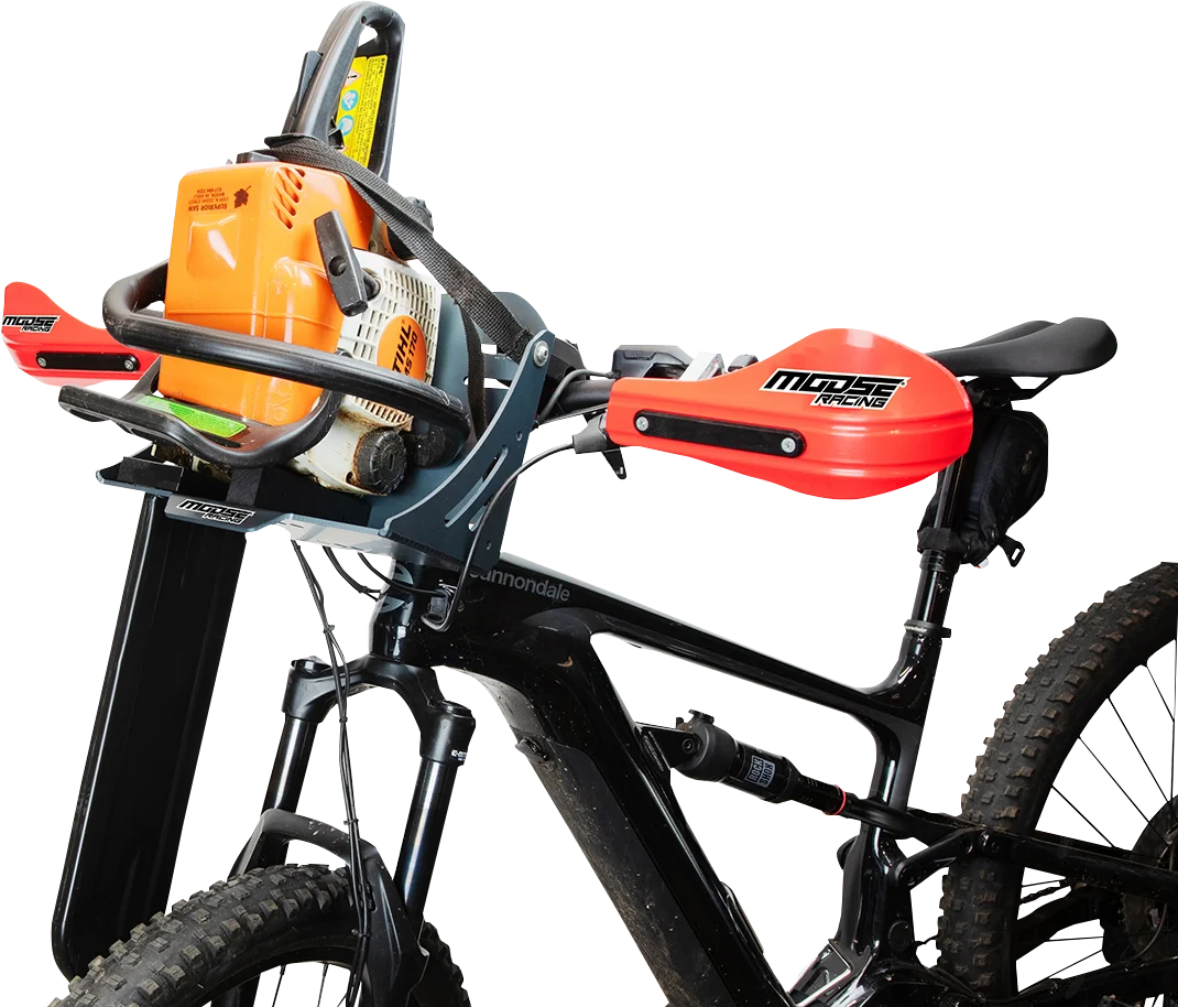 Moose Offroad Chainsaw Holder For MTB/eMTB 25-CSM-MTB - Side View