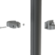 Load image into Gallery viewer, Moose Offroad Clamp - Mirror/Side View - Black CFPRO-1 - Side View