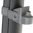 Load image into Gallery viewer, Moose Offroad Clamp - Mirror/Side View - Black CFPRO-1 - Back View