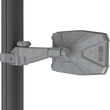 Load image into Gallery viewer, Moose Offroad Clamp - Mirror/Side View - Black CFPRO-1 - Installation View