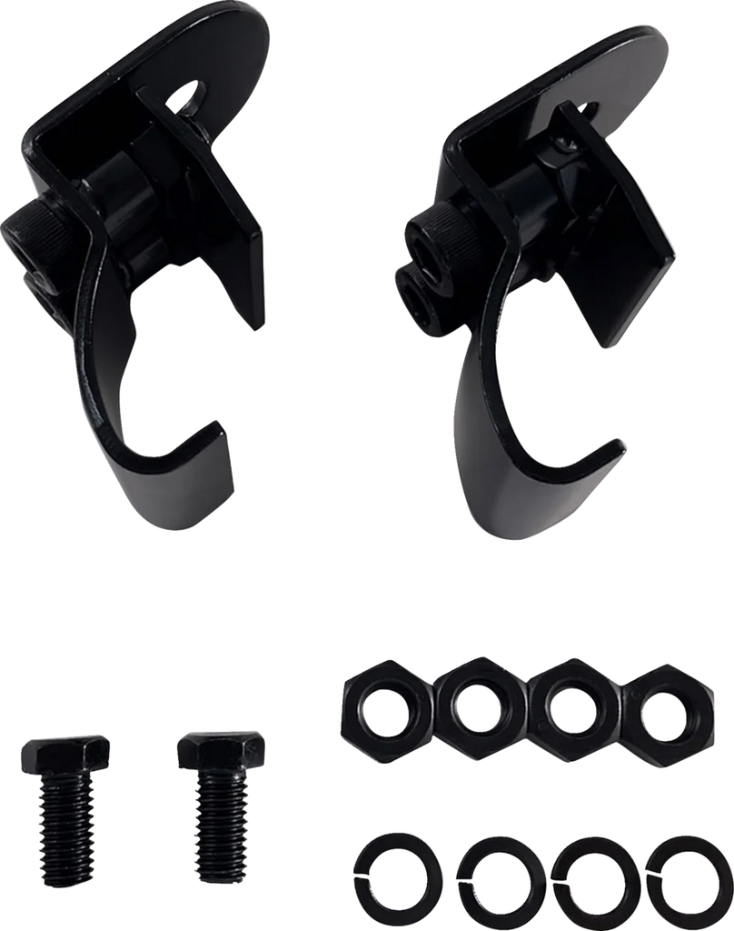 Moose Offroad Clamps - Mirror - Pair - Pro-Fit M60-7001-D - Side View