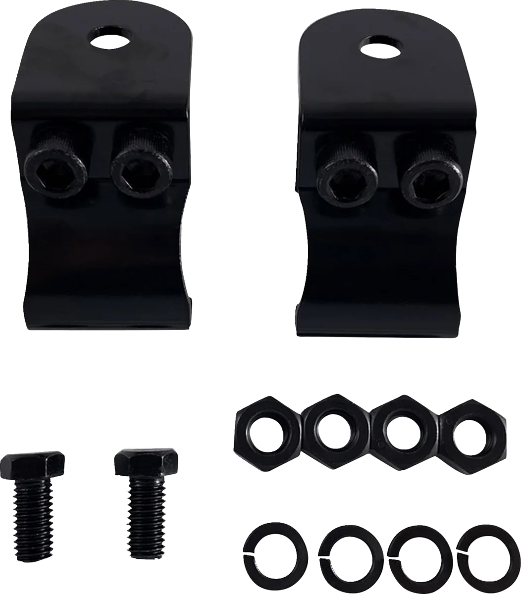Moose Offroad Clamps - Mirror - Pair - Pro-Fit M60-7001-D - Back View