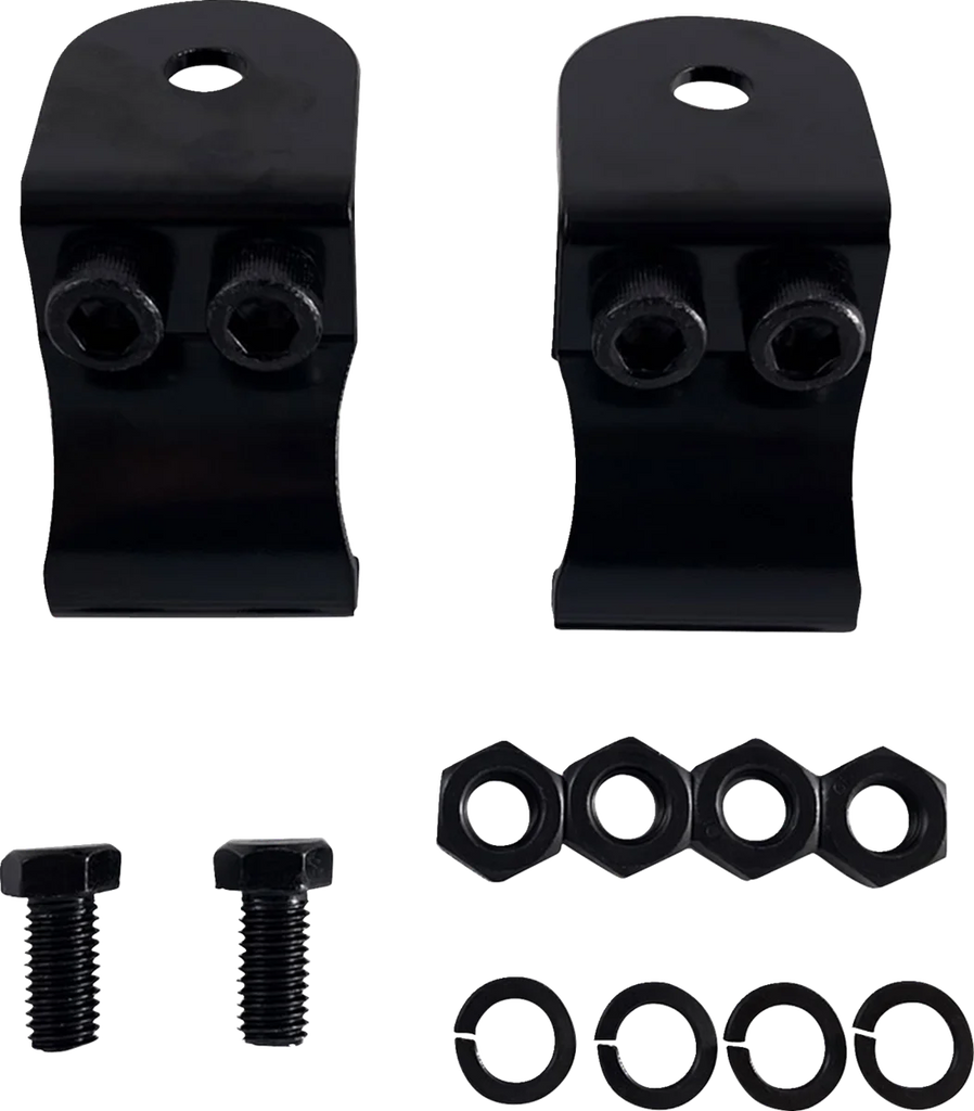 Moose Offroad Clamps - Mirror - Pair - Pro-Fit M60-7001-D - Back View