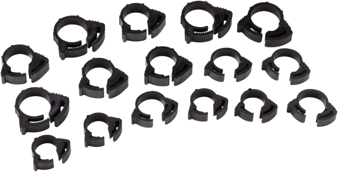 Moose Offroad Clamps - Ratchet - Nylon - 100-Piece 111-2120 - Side View