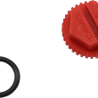 Load image into Gallery viewer, Moose Offroad Clutch Cover Drain Plug 100-3121-PU fits Polaris - Side View
