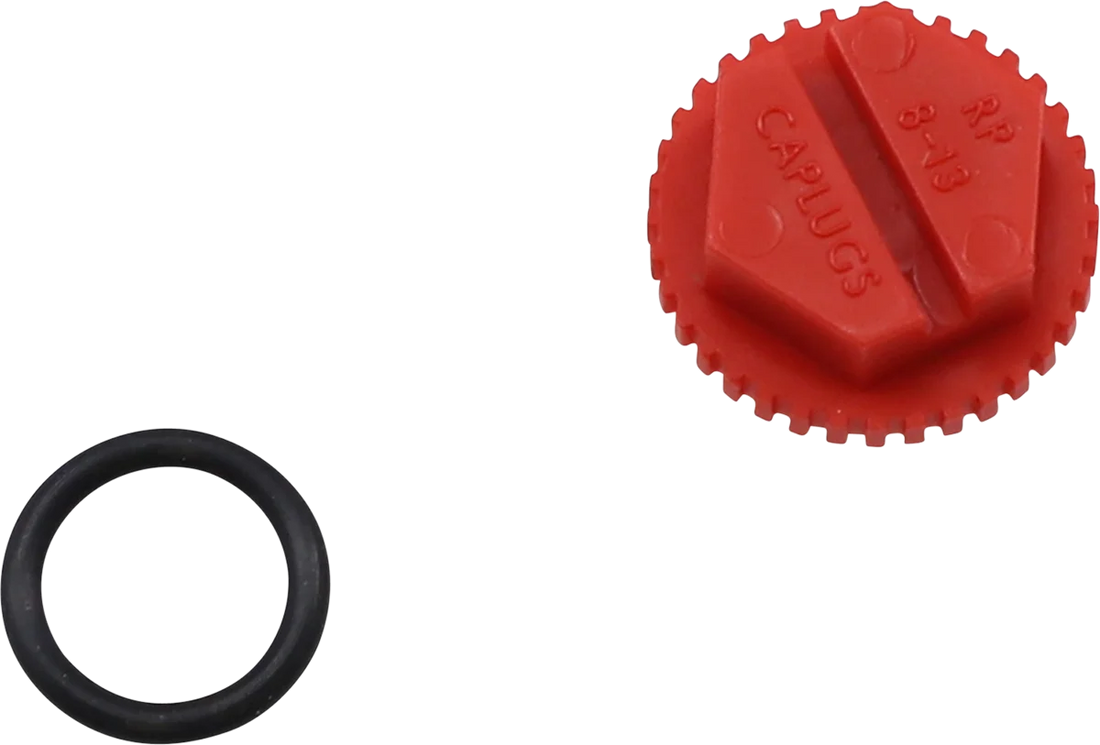 Moose Offroad Clutch Cover Drain Plug 100-3121-PU fits Polaris - Side View