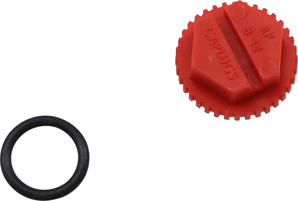 Moose Offroad Clutch Cover Drain Plug 100-3121-PU fits Polaris - Side View