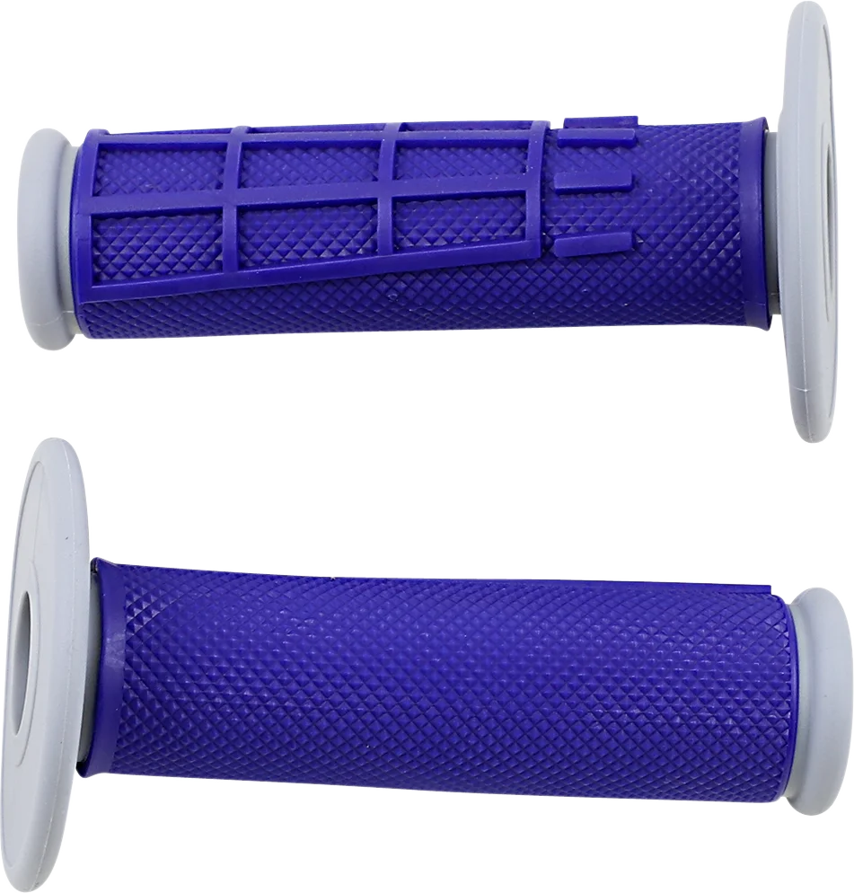 Moose Offroad Comp Diamond Half Waffle Grips - Blue 1MG2315-UEM - Main Product View