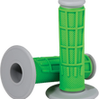 Load image into Gallery viewer, Moose Offroad Comp Diamond Half Waffle Grips - Green 1MG2315-GEM - Side View