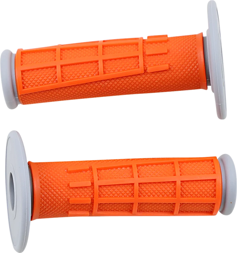 Moose Offroad Comp Diamond Half Waffle Grips - Orange 1MG2315-VEM - Main Product View