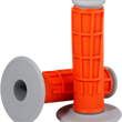 Load image into Gallery viewer, Moose Offroad Comp Diamond Half Waffle Grips - Orange 1MG2315-VEM - Side View