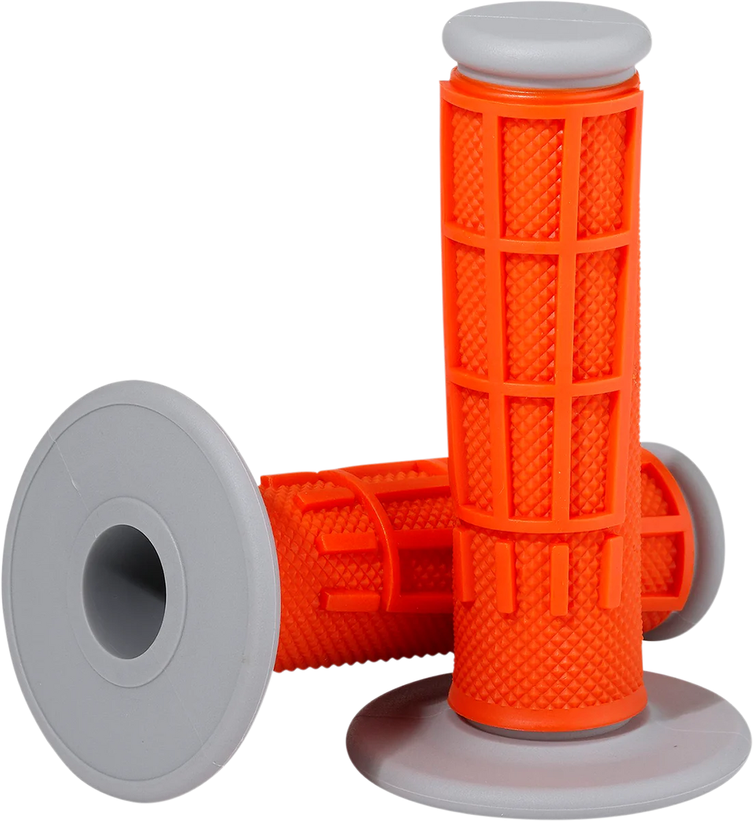 Moose Offroad Comp Diamond Half Waffle Grips - Orange 1MG2315-VEM - Side View