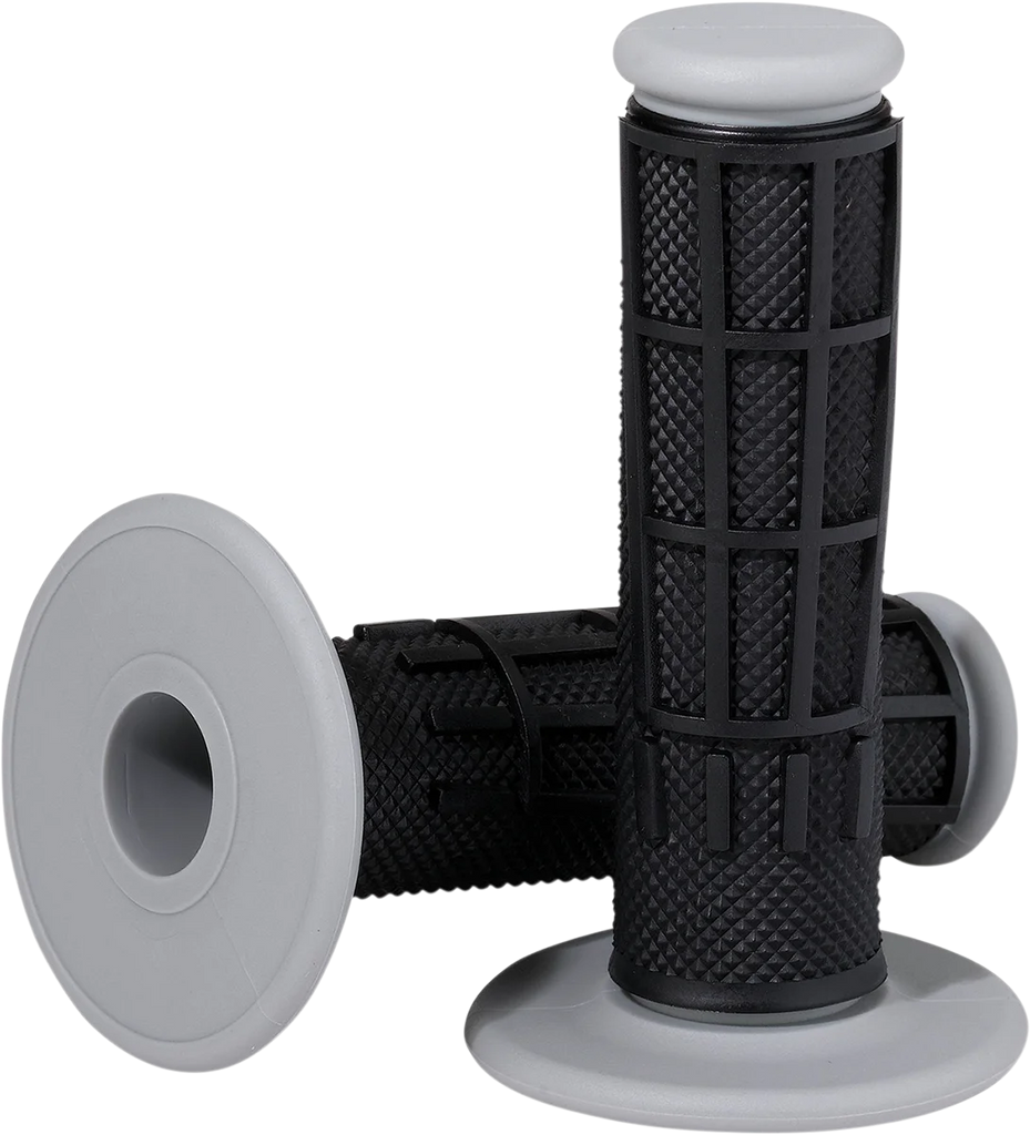 Moose Offroad Comp Diamond Half Waffle Grips - Red 1MG2315-REM - Detail View