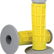 Load image into Gallery viewer, Moose Offroad Comp Diamond Half Waffle Grips - Yellow 1MG2315-YEM - Side View