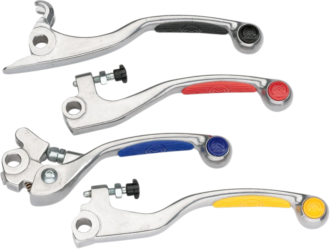 Moose Offroad Competition Lever Set - Blue 1SGYG73 - Side View