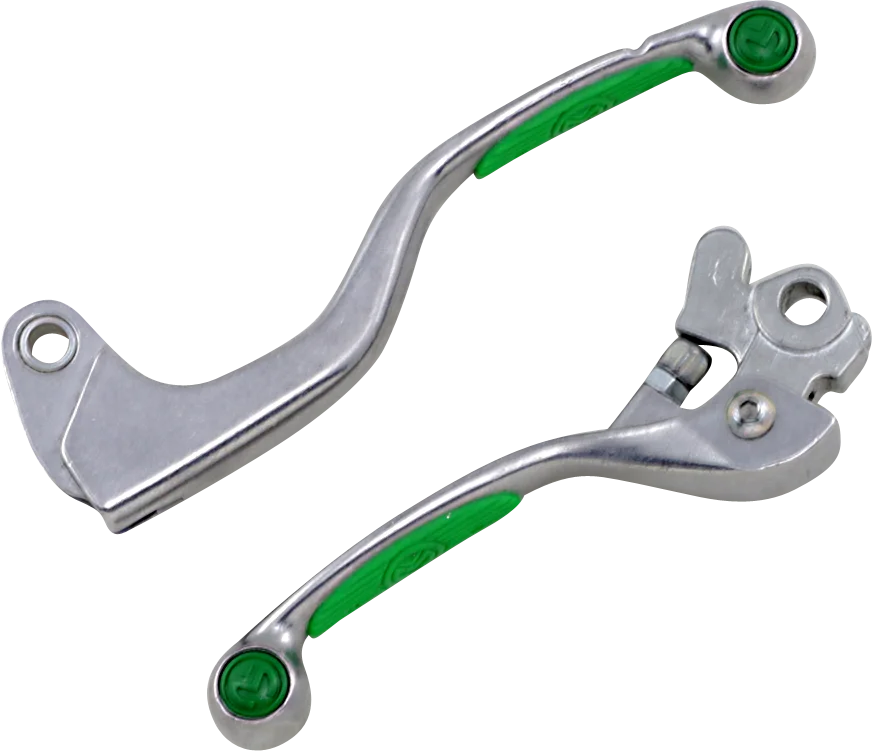 Moose Offroad Competition Lever Set - Green 1SGWF39 - Main Product View