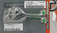 Load image into Gallery viewer, Moose Offroad Competition Lever Set - Green 1SGWF39 - Side View