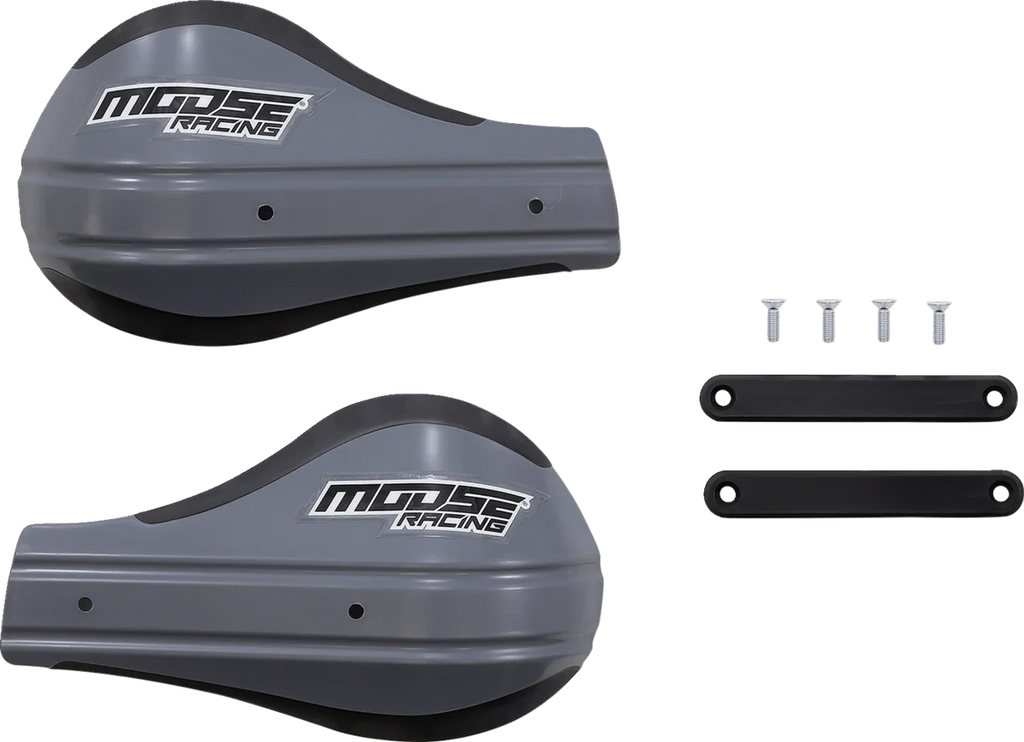 Moose Offroad Contour 2 Deflector Handguards - Gray 51-227 - Main Product View