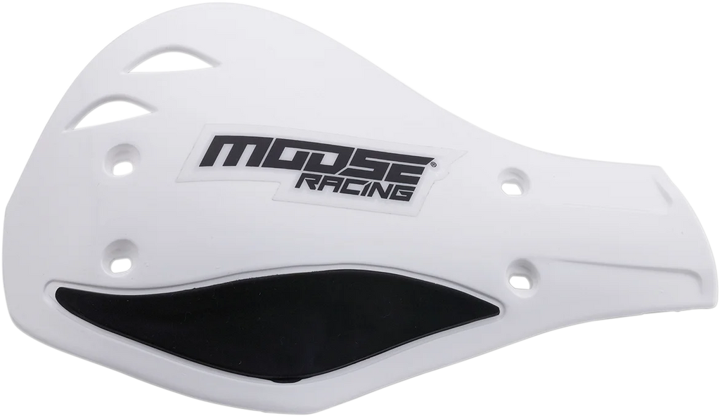 Moose Offroad Contour Deflector Handguards - White/Black M51-120 - Main Product View