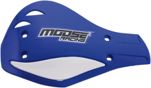 Load image into Gallery viewer, Moose Offroad Contour Deflector Handguards - White/Black M51-120 - Side View