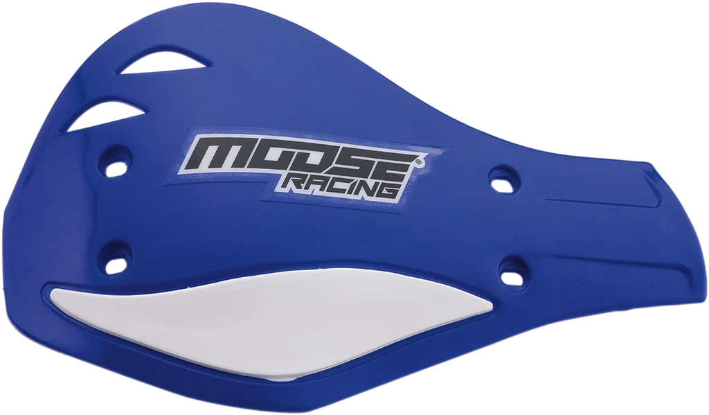Moose Offroad Contour Deflector Handguards - Yellow/Blue M51-128 - Side View