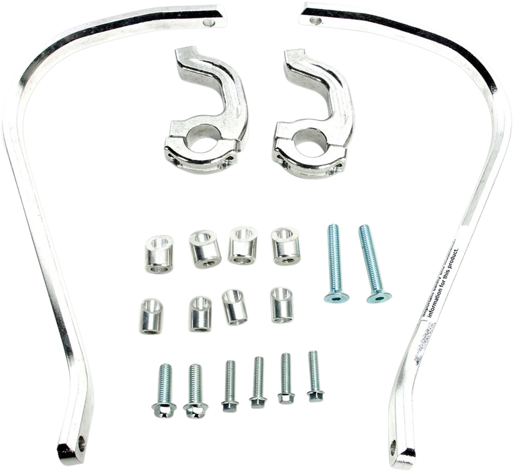 Moose Offroad Contour Handguards - 7/8" - Silver 50-5232S - Main Product View