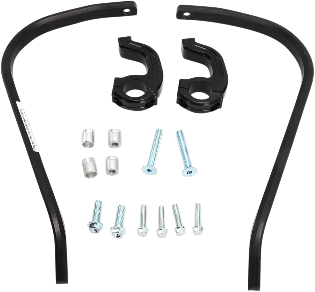 Moose Offroad Contour Handguards - ODI - Black 50-5215B - Main Product View